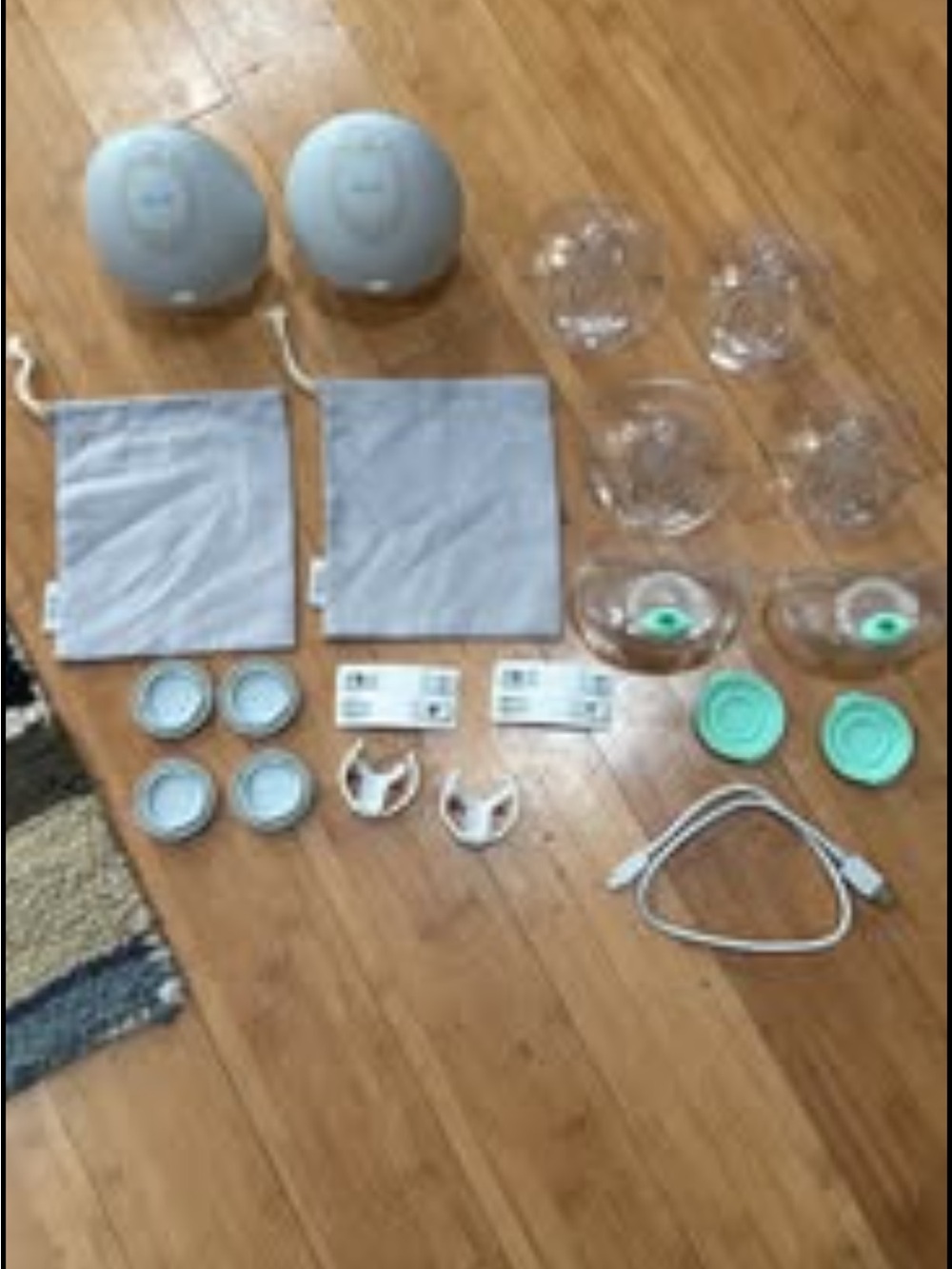 Elvie Hands Free Wearable Electric Breast Pump Double